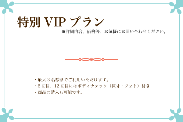 特別VIPプラン